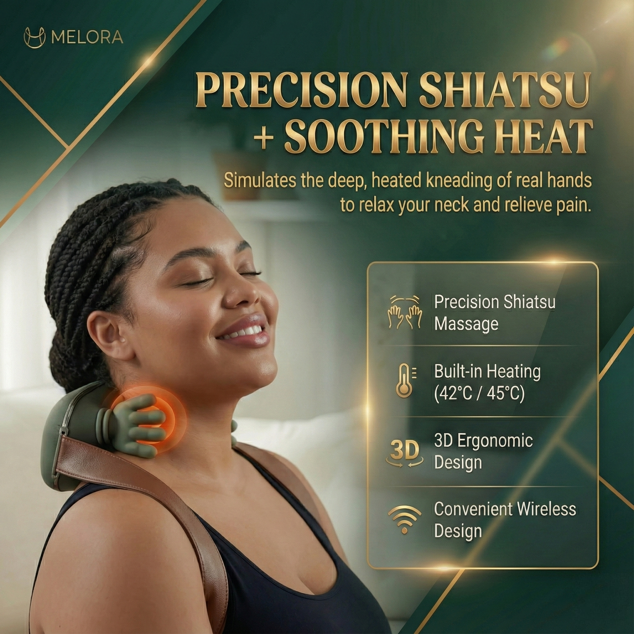 Cordless Comfort Massager – Portable Relaxation Tool