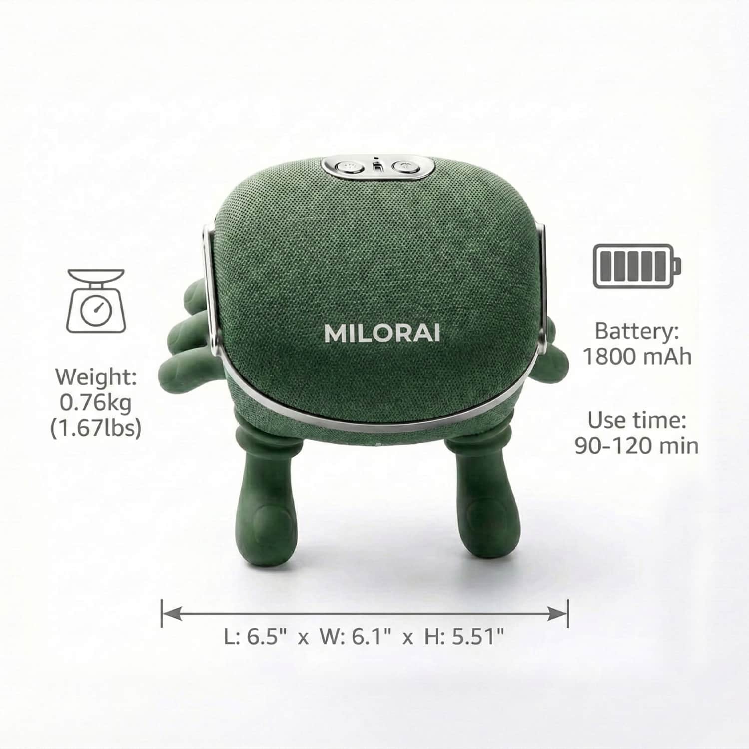 Cordless Comfort Massager – Portable Relaxation Tool