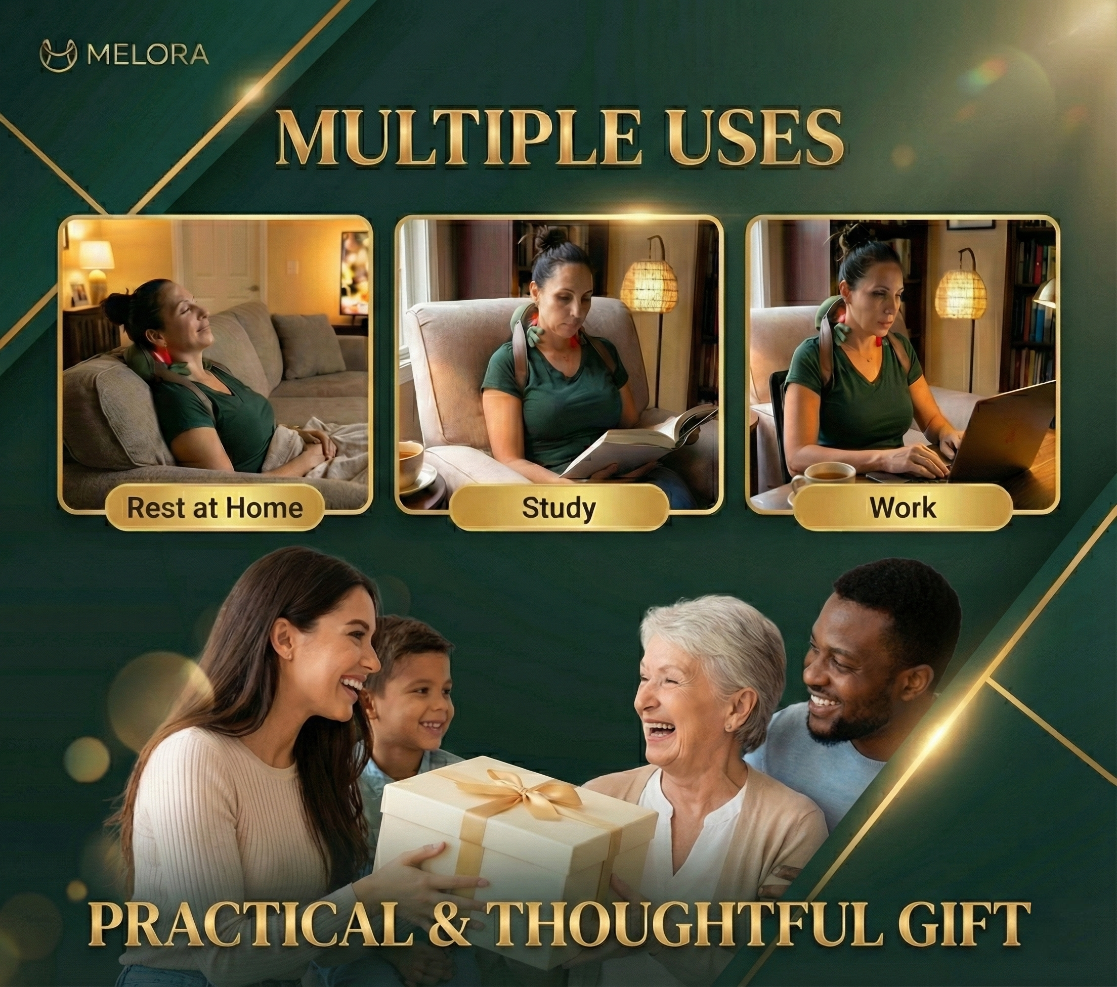 Cordless Comfort Massager – Portable Relaxation Tool